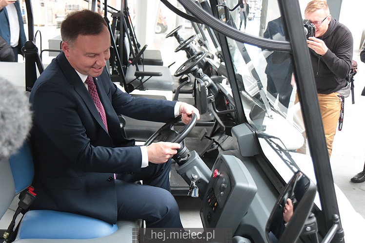Prezydent RP Andrzej Duda w Mielcu