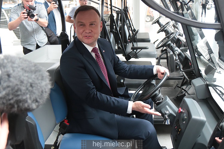 Prezydent RP Andrzej Duda w Mielcu