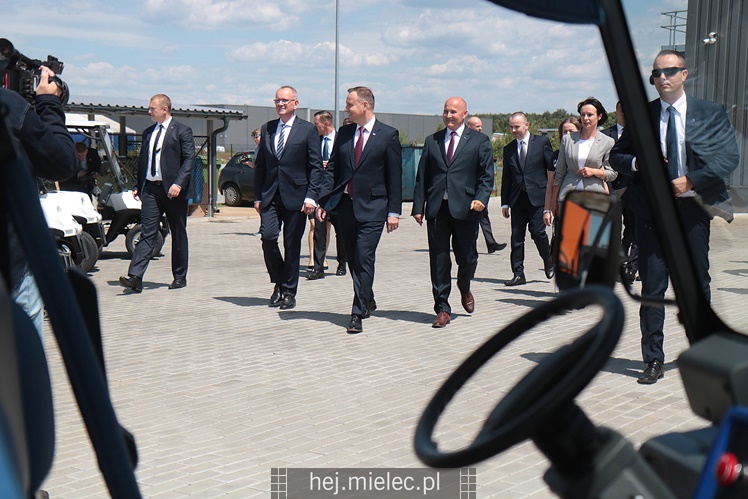 Prezydent RP Andrzej Duda w Mielcu