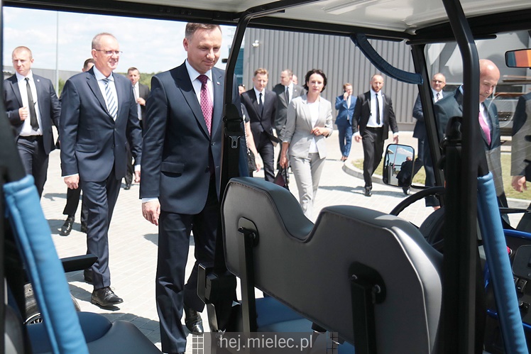 Prezydent RP Andrzej Duda w Mielcu