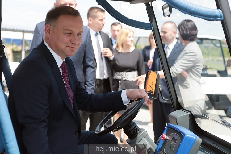 Prezydent RP Andrzej Duda w Mielcu