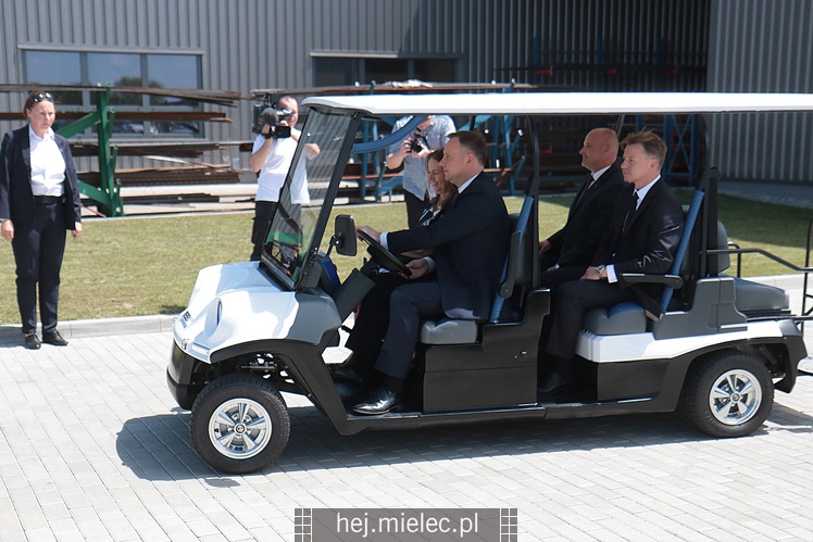 Prezydent RP Andrzej Duda w Mielcu