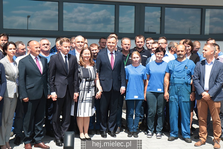 Prezydent RP Andrzej Duda w Mielcu