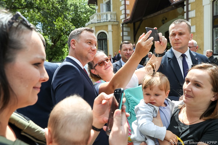 Prezydent RP Andrzej Duda w Mielcu