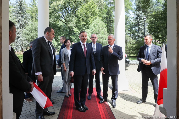 Prezydent RP Andrzej Duda w Mielcu