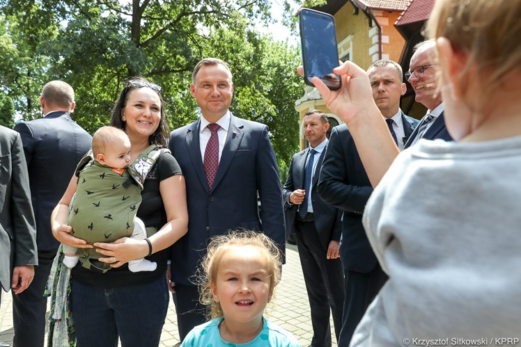 Prezydent RP Andrzej Duda w Mielcu