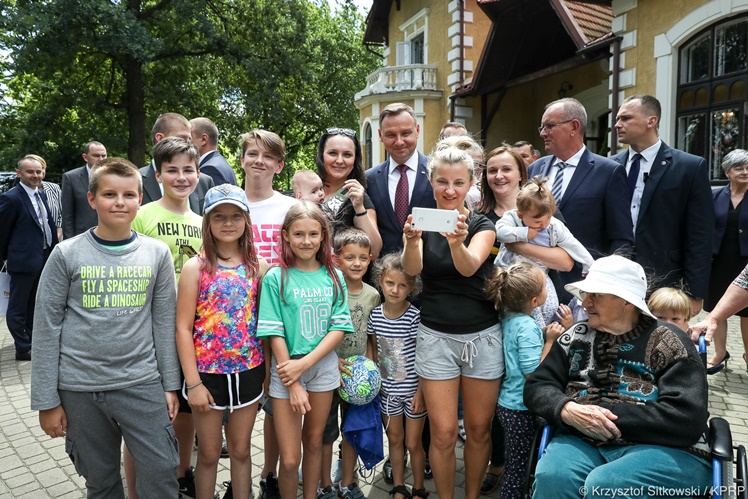 Prezydent RP Andrzej Duda w Mielcu