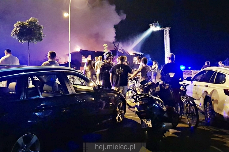 Pożar starej cegielni przy ul. Wojsławskiej