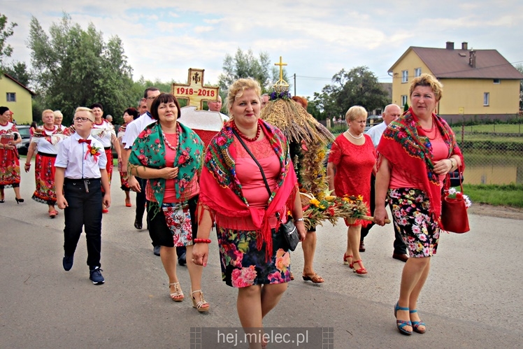 Dożynki 2018 gminy Padew Narodowa w miejscowości Domacyny