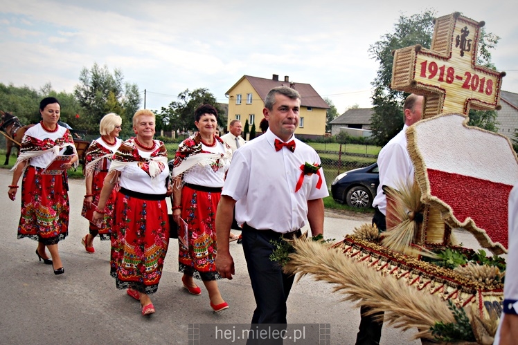 Dożynki 2018 gminy Padew Narodowa w miejscowości Domacyny