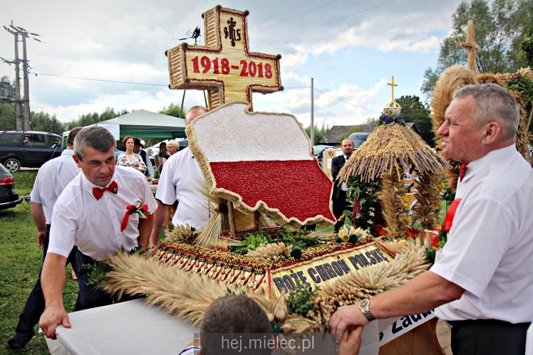 Dożynki 2018 gminy Padew Narodowa w miejscowości Domacyny