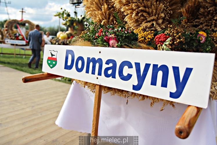Dożynki 2018 gminy Padew Narodowa w miejscowości Domacyny