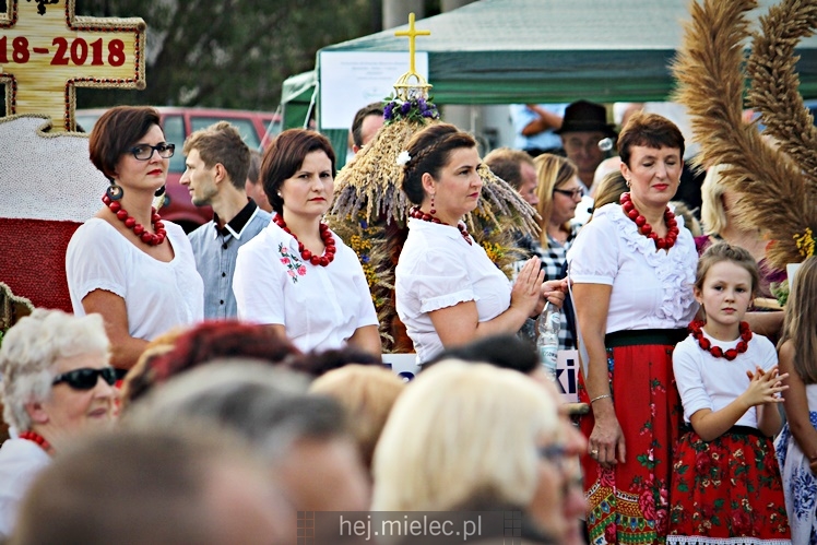 Dożynki 2018 gminy Padew Narodowa w miejscowości Domacyny