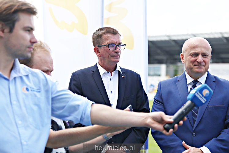 Zakończenie I etapu budowy podgrzewania boiska Stadionu Miejskiego