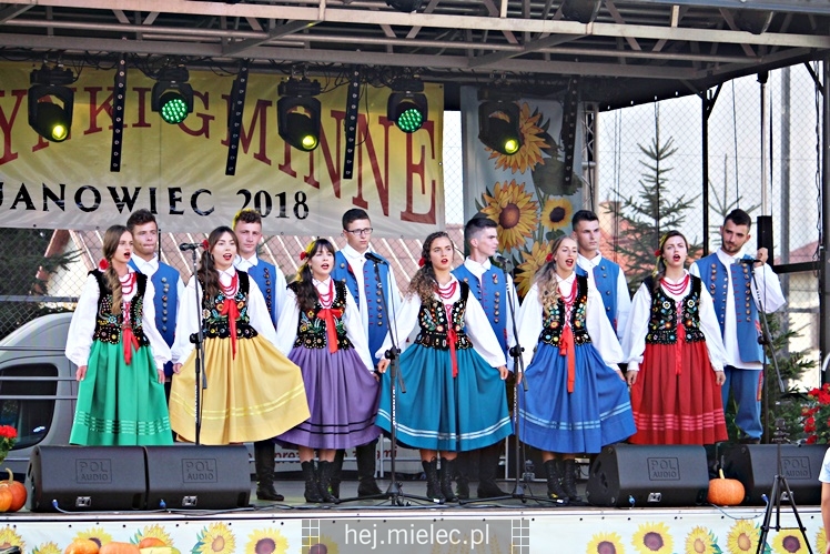 Dożynki 2018 w Janowcu - gmina Radomyśl Wielki