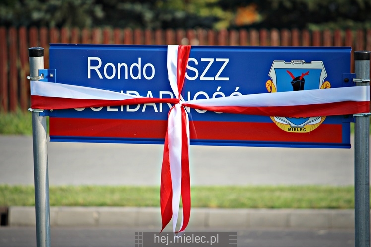 Rondo na al. Kwiatkowskiego już oficjalnie ma swoją nazwę ? NSZZ Solidarność