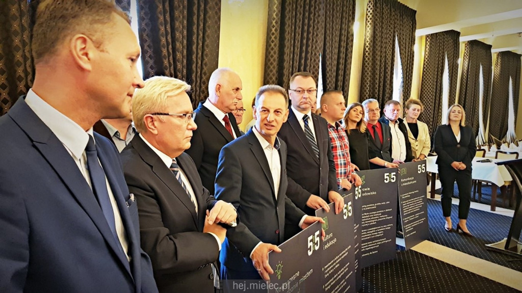 Konferencja programowa komitetu Razem dla Ziemi Mieleckiej