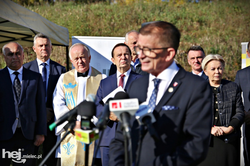 Rozpoczęcie budowy mostu na Wisłoce