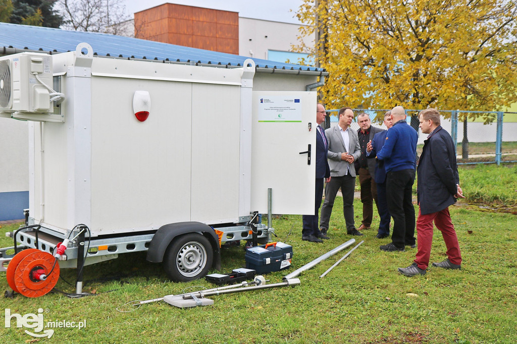 Instalacja stacji monitoringu powietrza