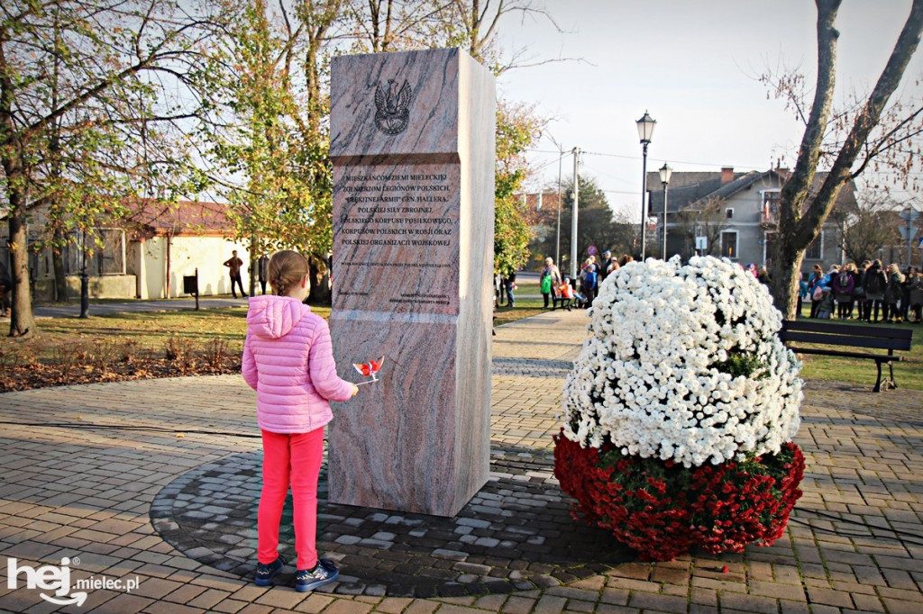 Józef Piłsudski przyjechał do Mielca