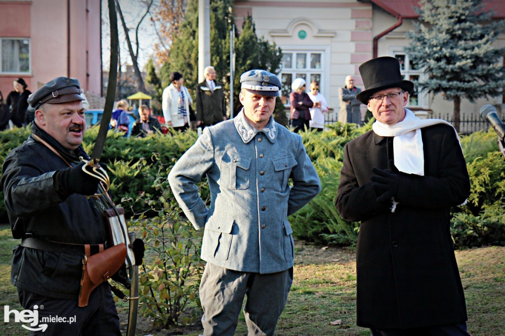 Józef Piłsudski przyjechał do Mielca