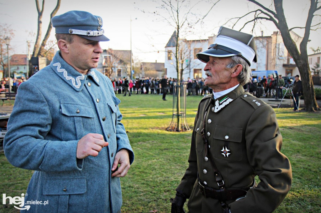 Józef Piłsudski przyjechał do Mielca