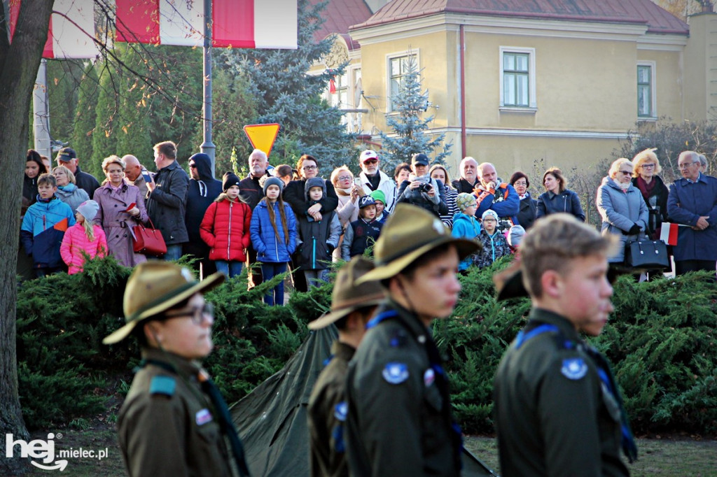 Józef Piłsudski przyjechał do Mielca