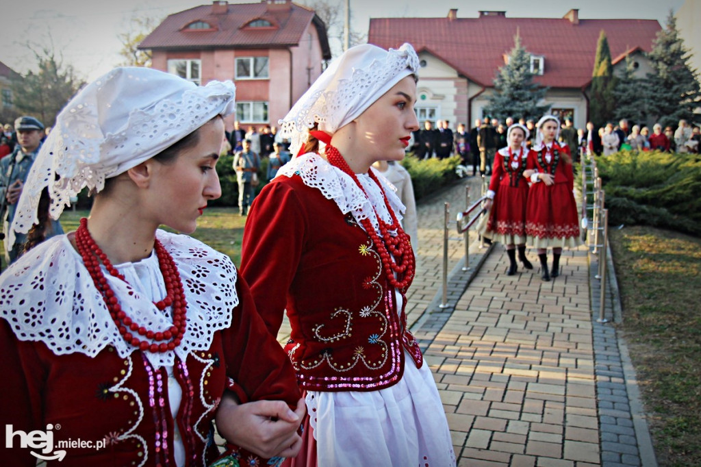 Józef Piłsudski przyjechał do Mielca