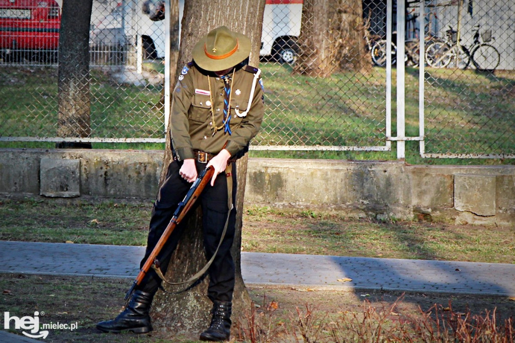 Józef Piłsudski przyjechał do Mielca