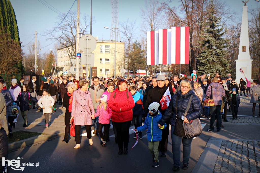 Józef Piłsudski przyjechał do Mielca