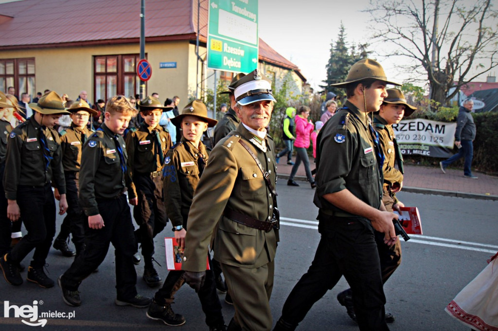 Józef Piłsudski przyjechał do Mielca