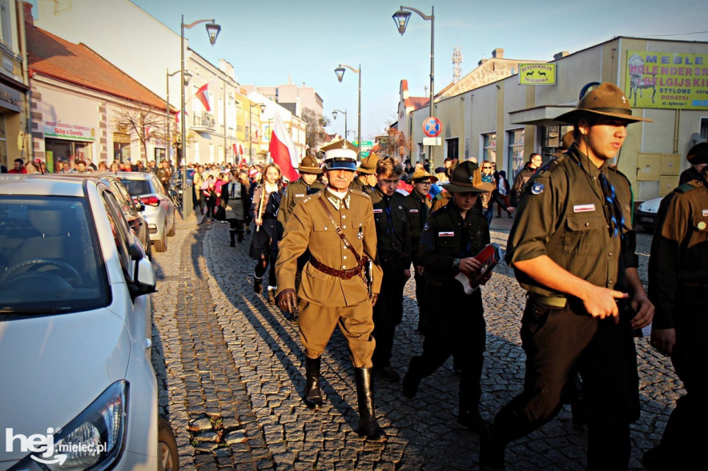 Józef Piłsudski przyjechał do Mielca