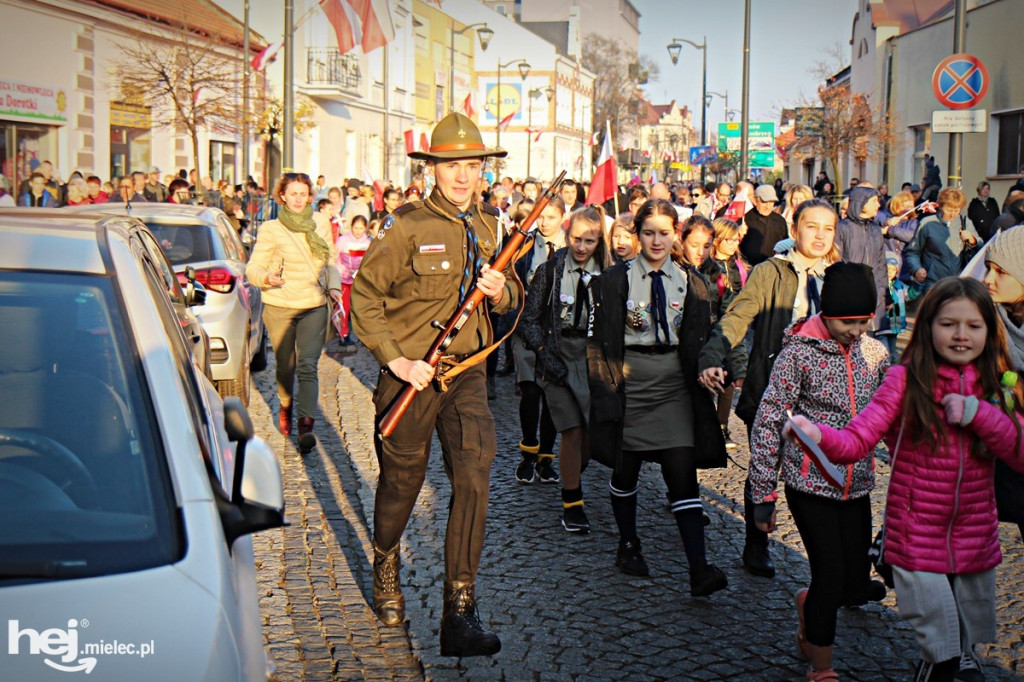 Józef Piłsudski przyjechał do Mielca