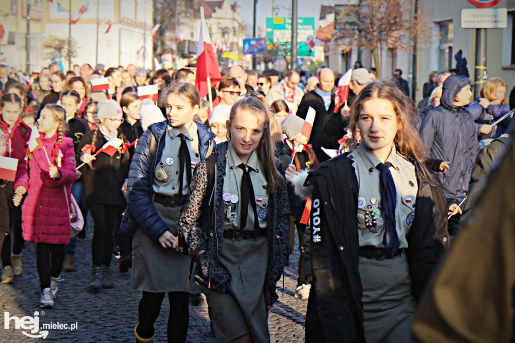 Józef Piłsudski przyjechał do Mielca