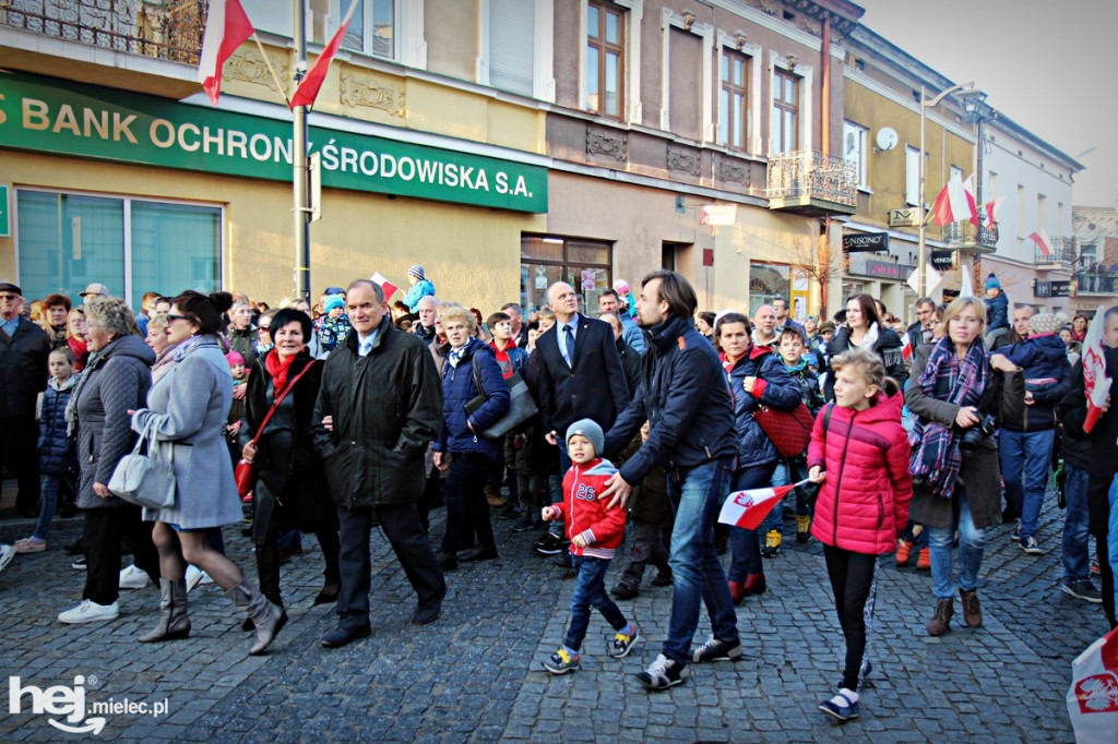 Józef Piłsudski przyjechał do Mielca