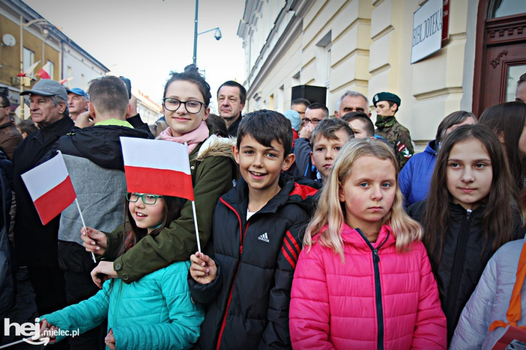 Józef Piłsudski przyjechał do Mielca