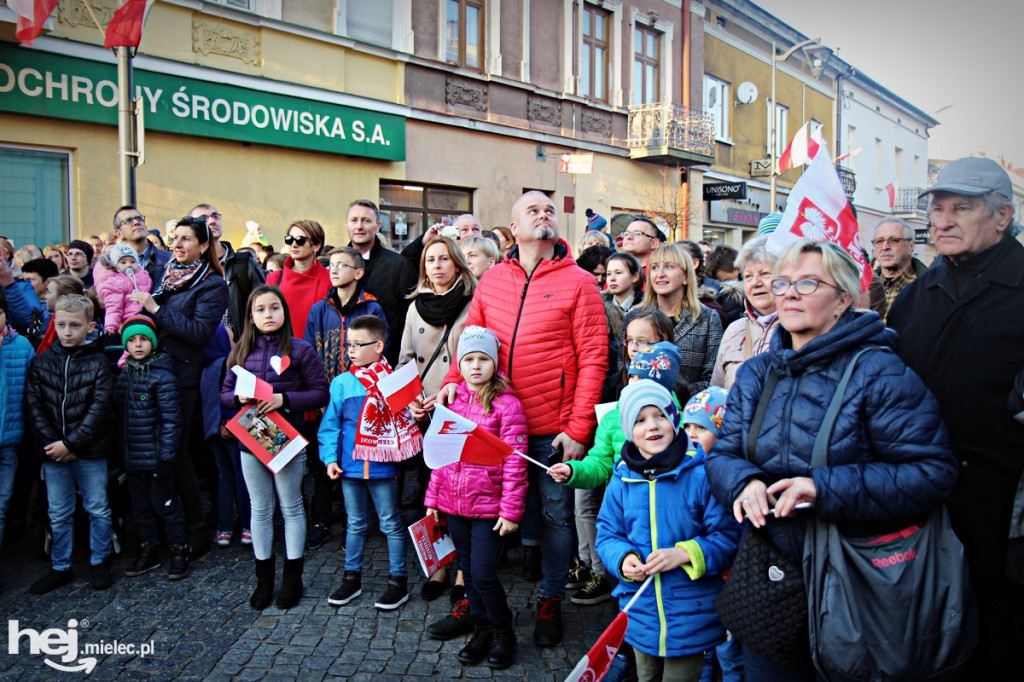 Józef Piłsudski przyjechał do Mielca