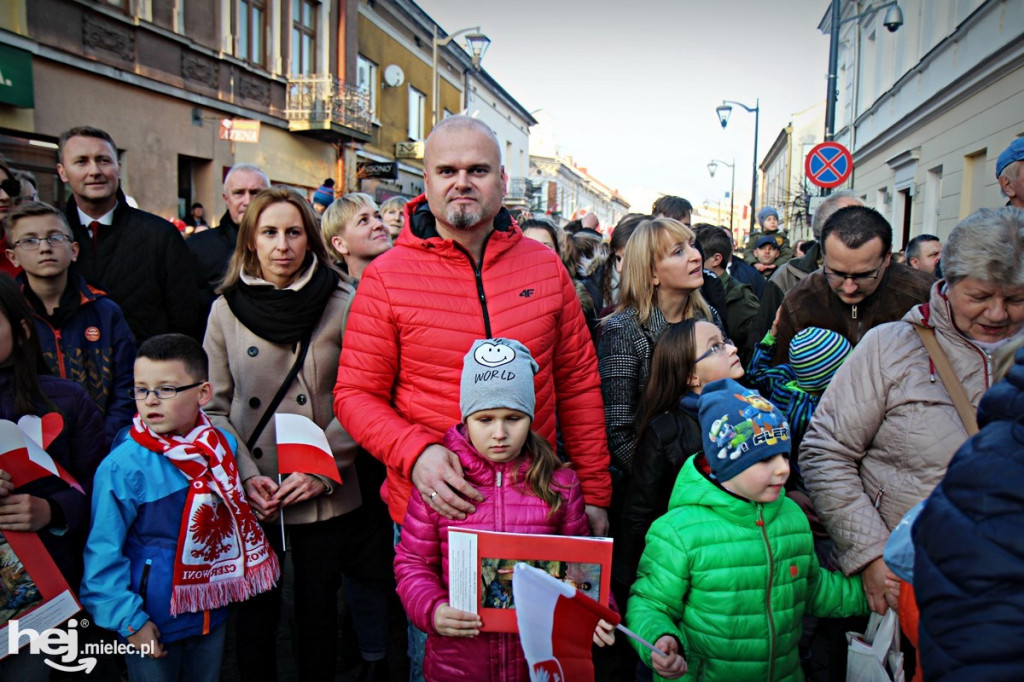 Józef Piłsudski przyjechał do Mielca