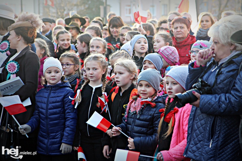 Józef Piłsudski przyjechał do Mielca