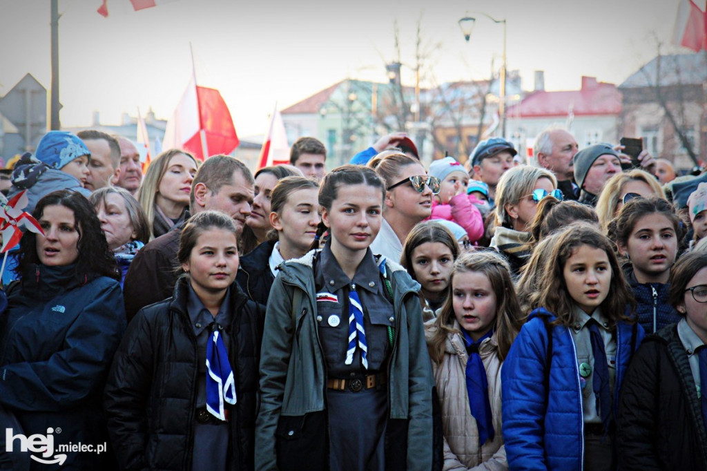 Józef Piłsudski przyjechał do Mielca