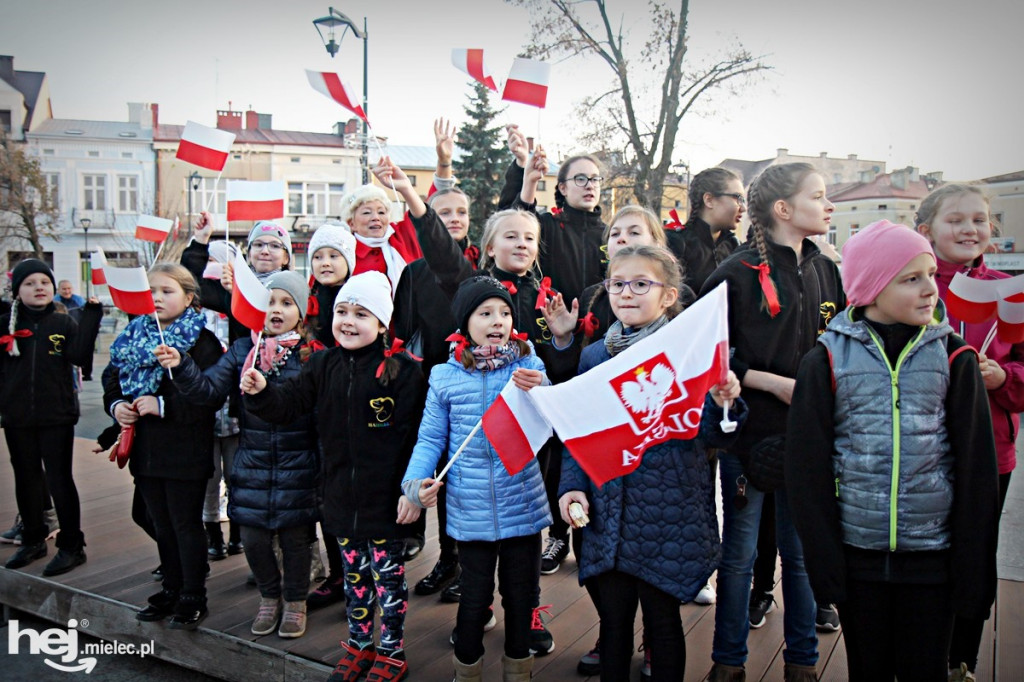 Józef Piłsudski przyjechał do Mielca