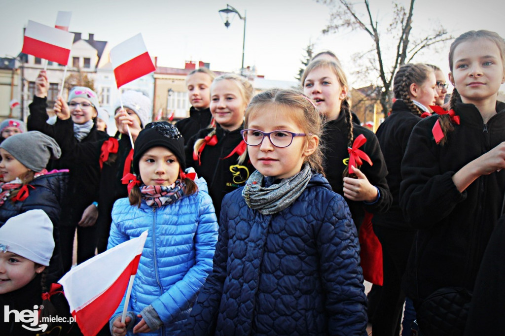 Józef Piłsudski przyjechał do Mielca