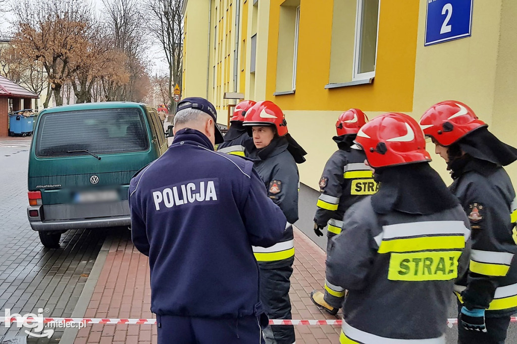 Zawiadomienie o bombie w centrum miasta