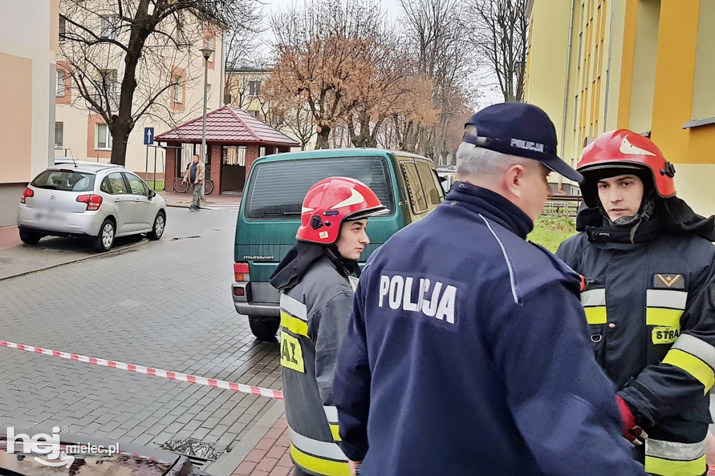 Zawiadomienie o bombie w centrum miasta