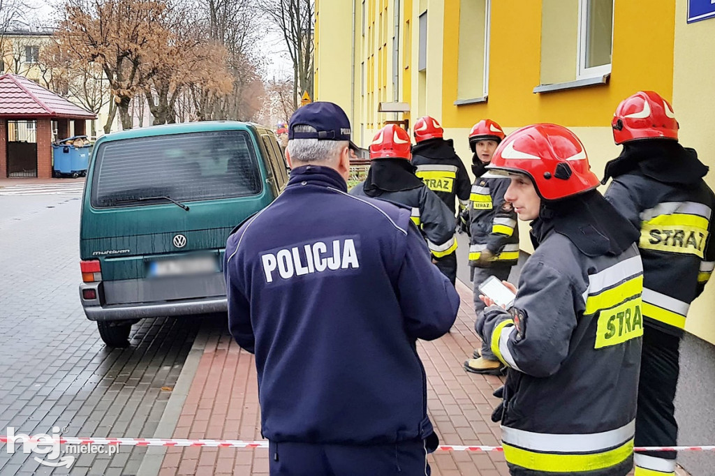 Zawiadomienie o bombie w centrum miasta