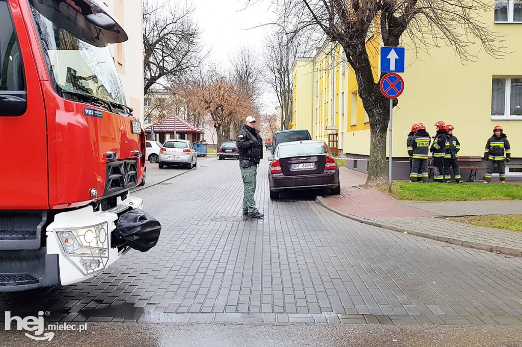 Zawiadomienie o bombie w centrum miasta