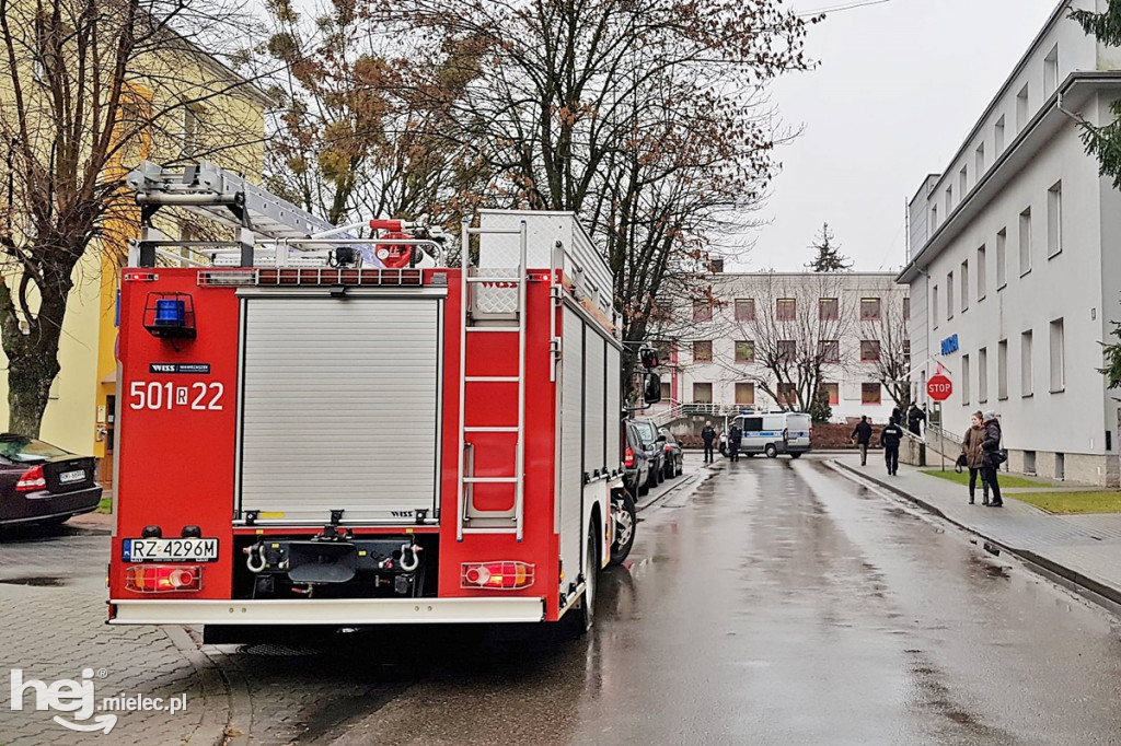 Zawiadomienie o bombie w centrum miasta