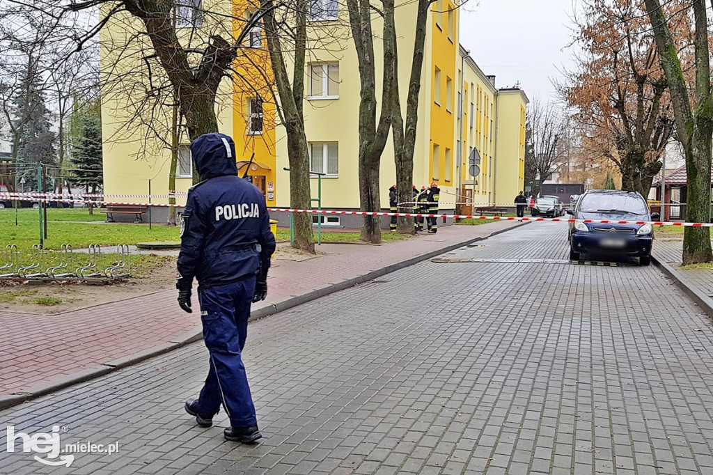 Zawiadomienie o bombie w centrum miasta