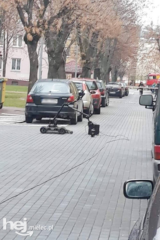 Zawiadomienie o bombie w centrum miasta