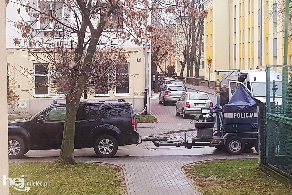 Zawiadomienie o bombie w centrum miasta